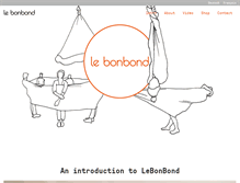 Tablet Screenshot of lebonbond.com